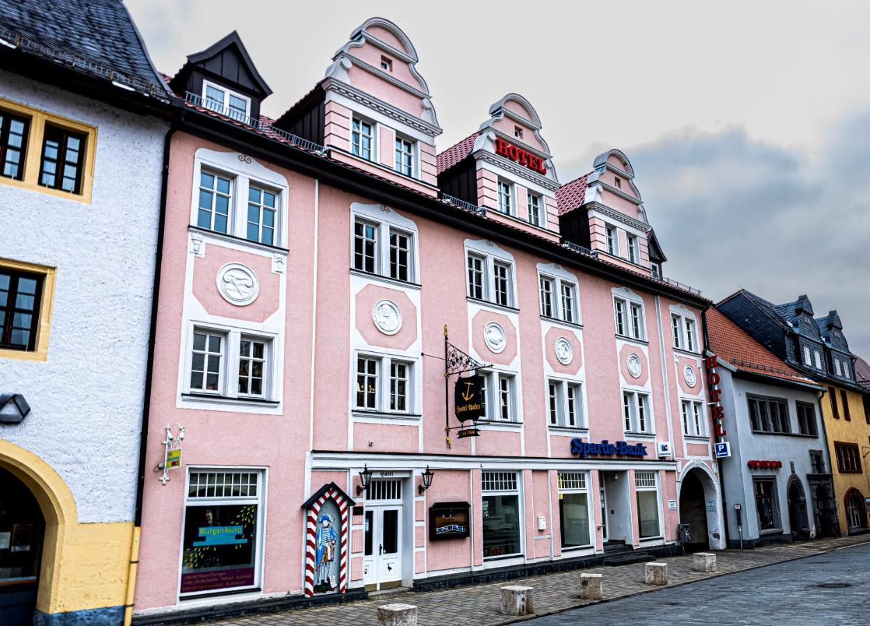 Saalfeld Saale Hotel Anker מראה חיצוני תמונה