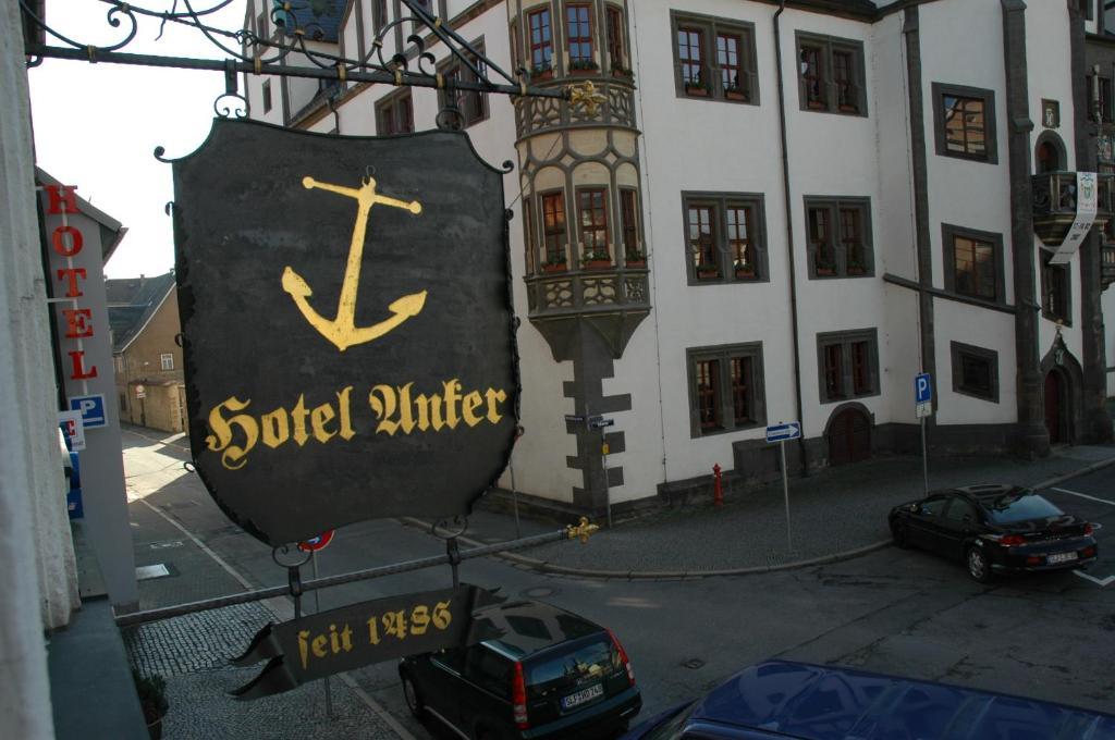 Saalfeld Saale Hotel Anker מראה חיצוני תמונה